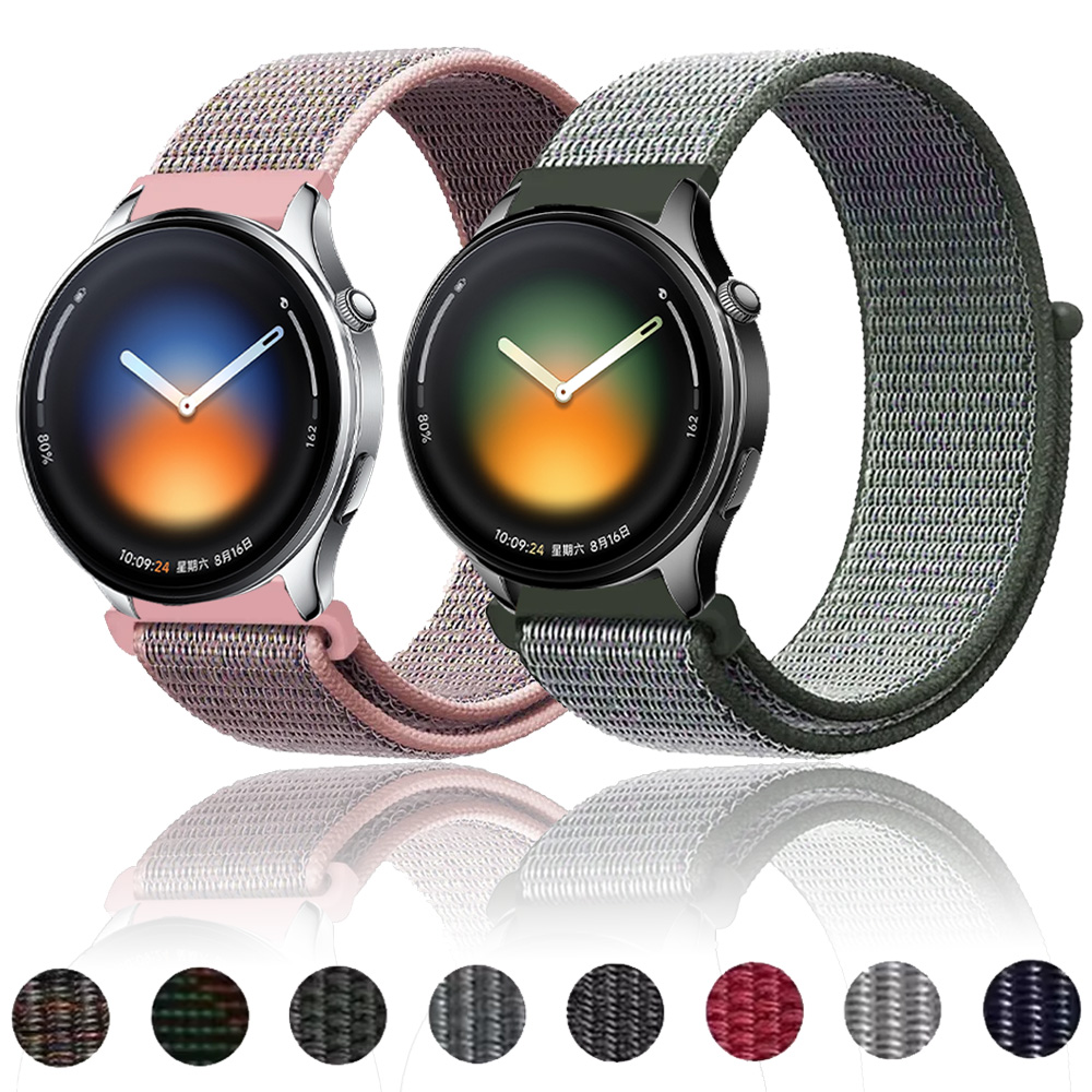 Xiaomi Smartwatch S3 Accessories - Tali Nilon 20/22mm untuk Xiaomi Watch