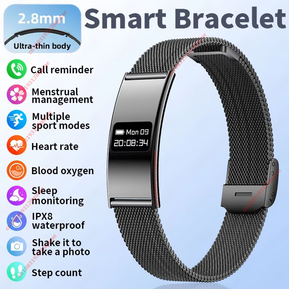 Smartwatch X12 - Gelang Pintar Baru 2026 Ultra-tipis Monitor