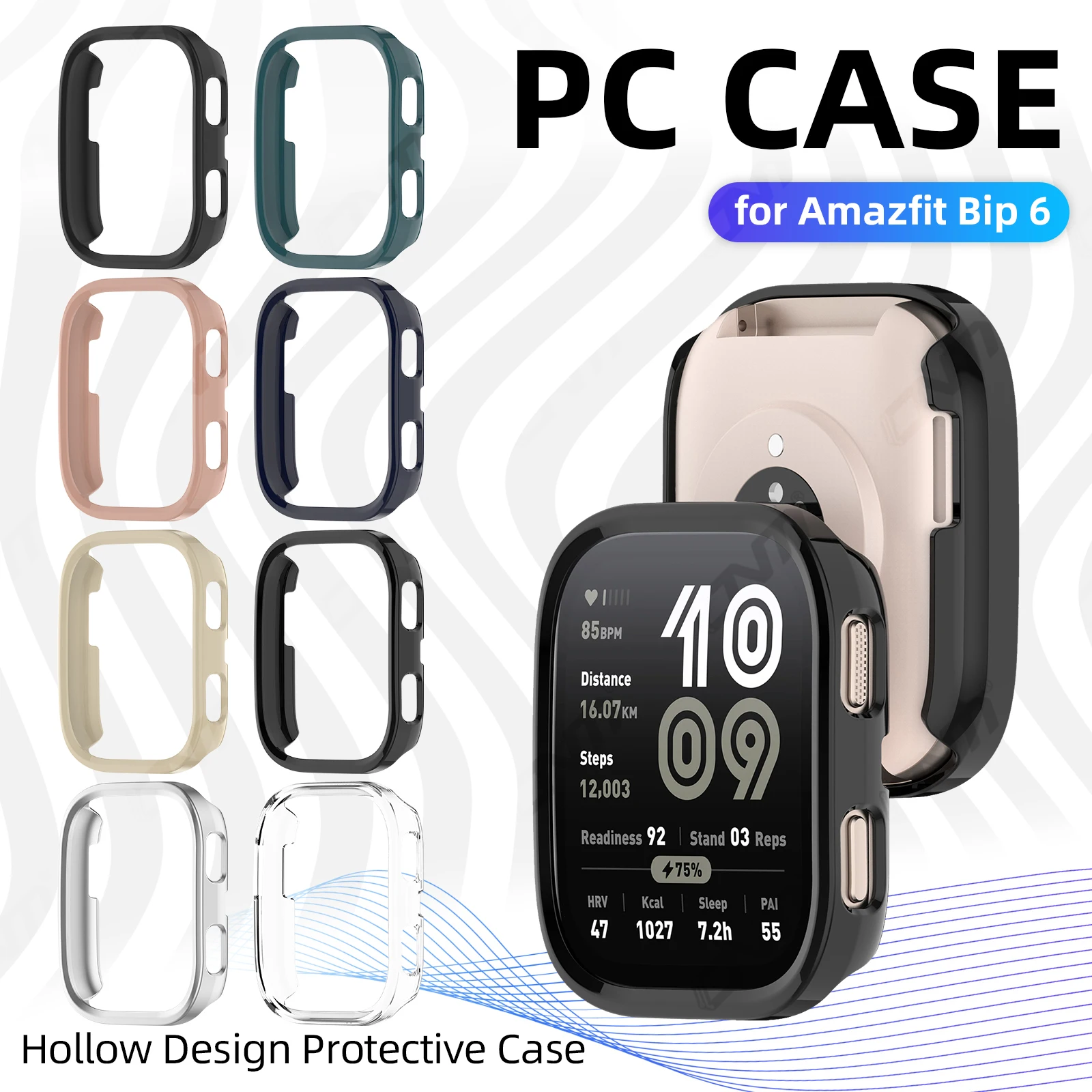 Amazfit Smartwatch Accessories - Casing Keras PC untuk Amazfit BIP