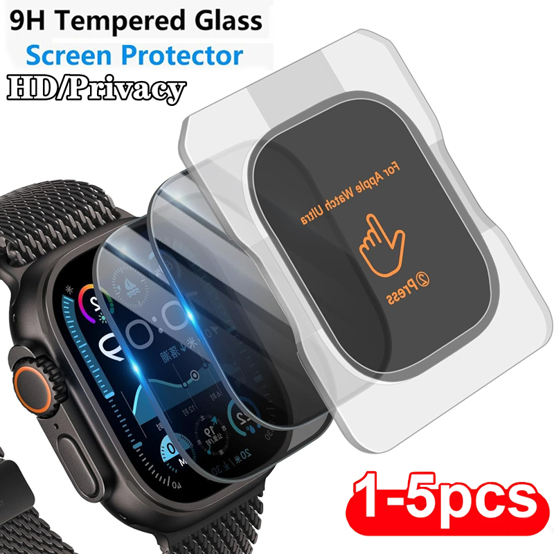 Watch Face Protector - Kaca Tempered untuk Apple Watch Ultra2/3