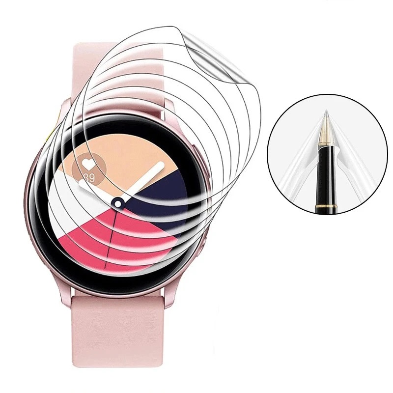 Watch Face Protector - 5 Buah Film Pelindung Hidrogel untuk