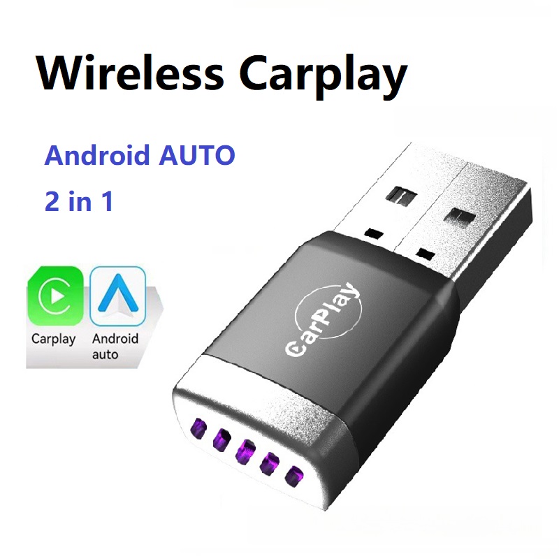 Smartwatch Universal - Adaptor CarPlay Nirkabel Baru Android Auto