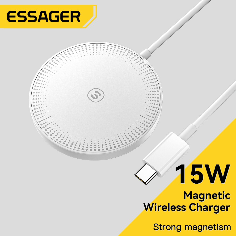 Wireless Charger Watch - Essager pengisi daya Cepat Qi, adaptor