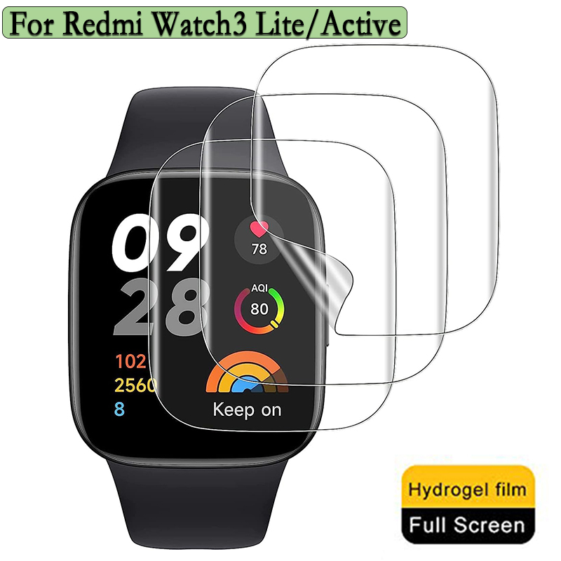 Watch Face Protector - 3/6 buah hidrogel Film pelindung untuk