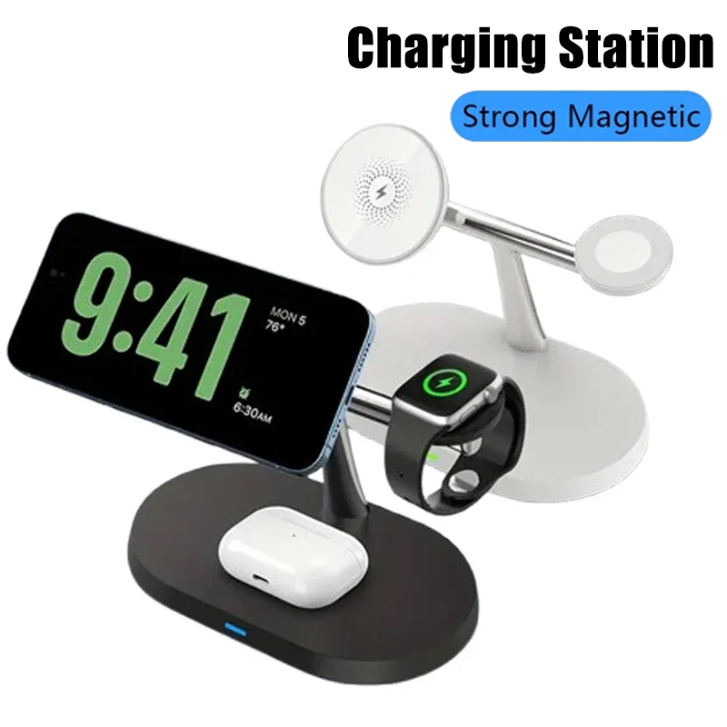 Wireless Charger Watch - 3 in 1 Opansten Magnetic Wireless