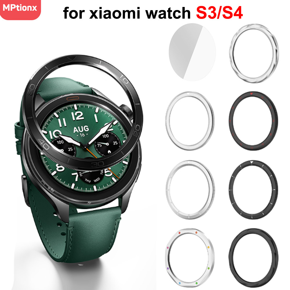 Xiaomi Smartwatch S3 Accessories - Cincin Bezel logam untuk jam Xiaomi