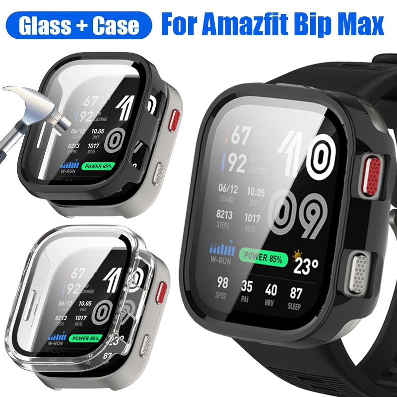 Amazfit Smartwatch Accessories - Kaca Antigores + Casing untuk Amazfit