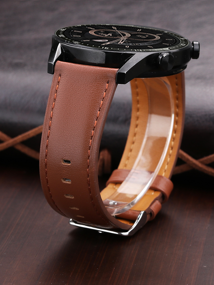 Smartwatch Accessories Shop - Tali jam kulit asli 22mm, untuk