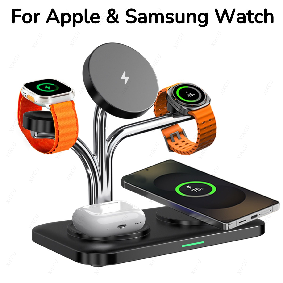Wireless Charger Watch - Pengisi Daya Nirkabel Magnetik 5 IN