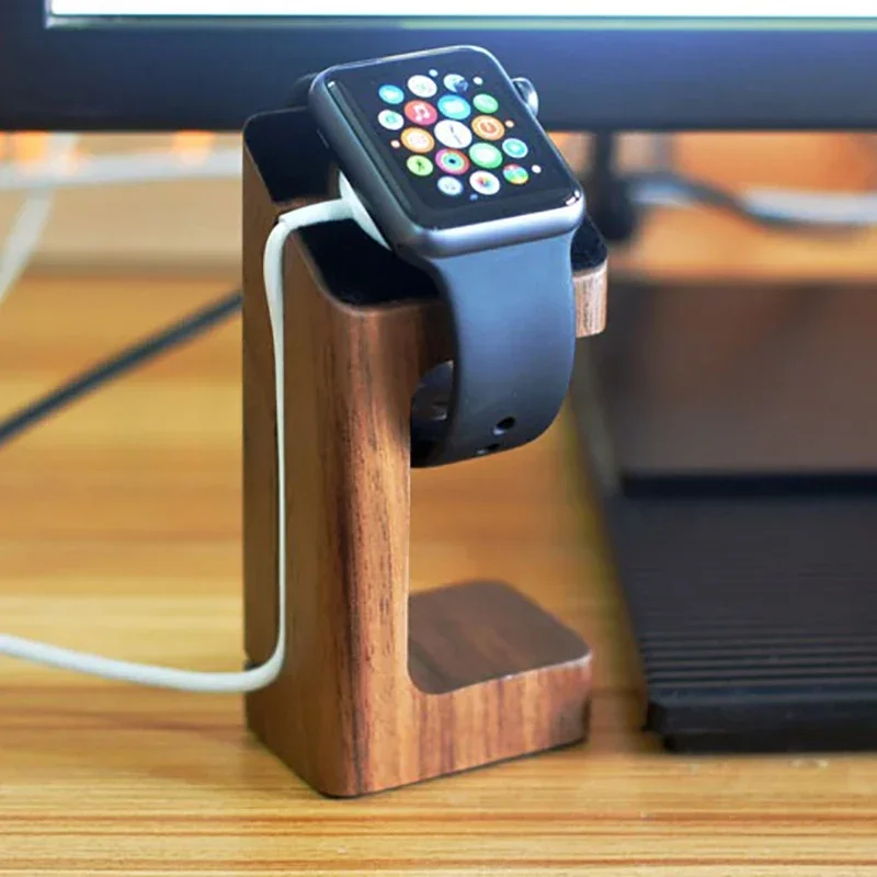 Pengisi daya jam Apple kayu du - Apple Smartwatch Accessories ulasan dan harga