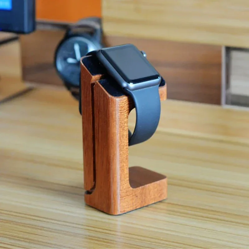 Pengisi daya jam Apple kayu du - Apple Smartwatch Accessories ulasan dan harga