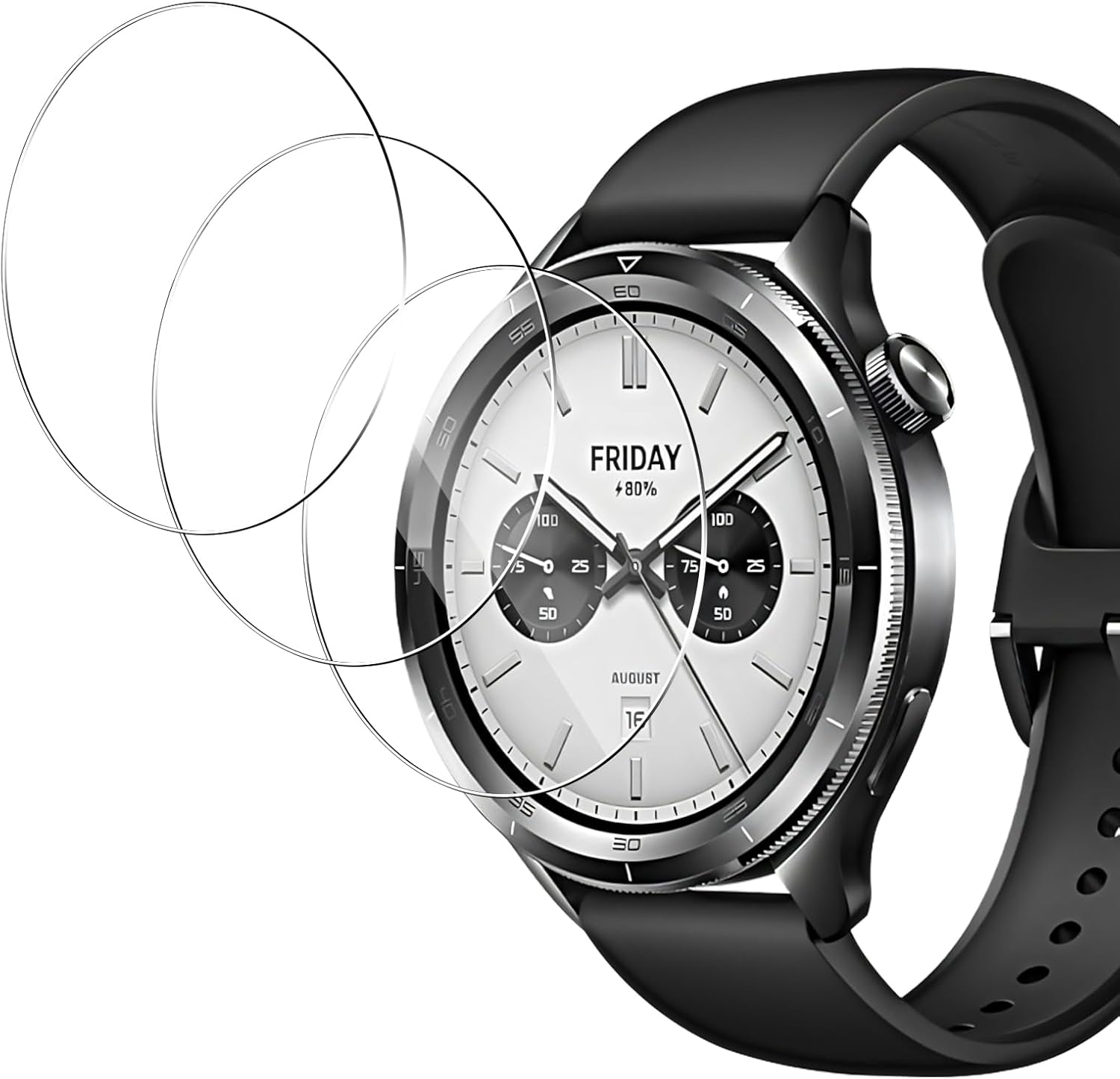 3 Buah Jam Tangan Pintar Kaca  - Xiaomi Smartwatch S4 Accessories ulasan dan harga