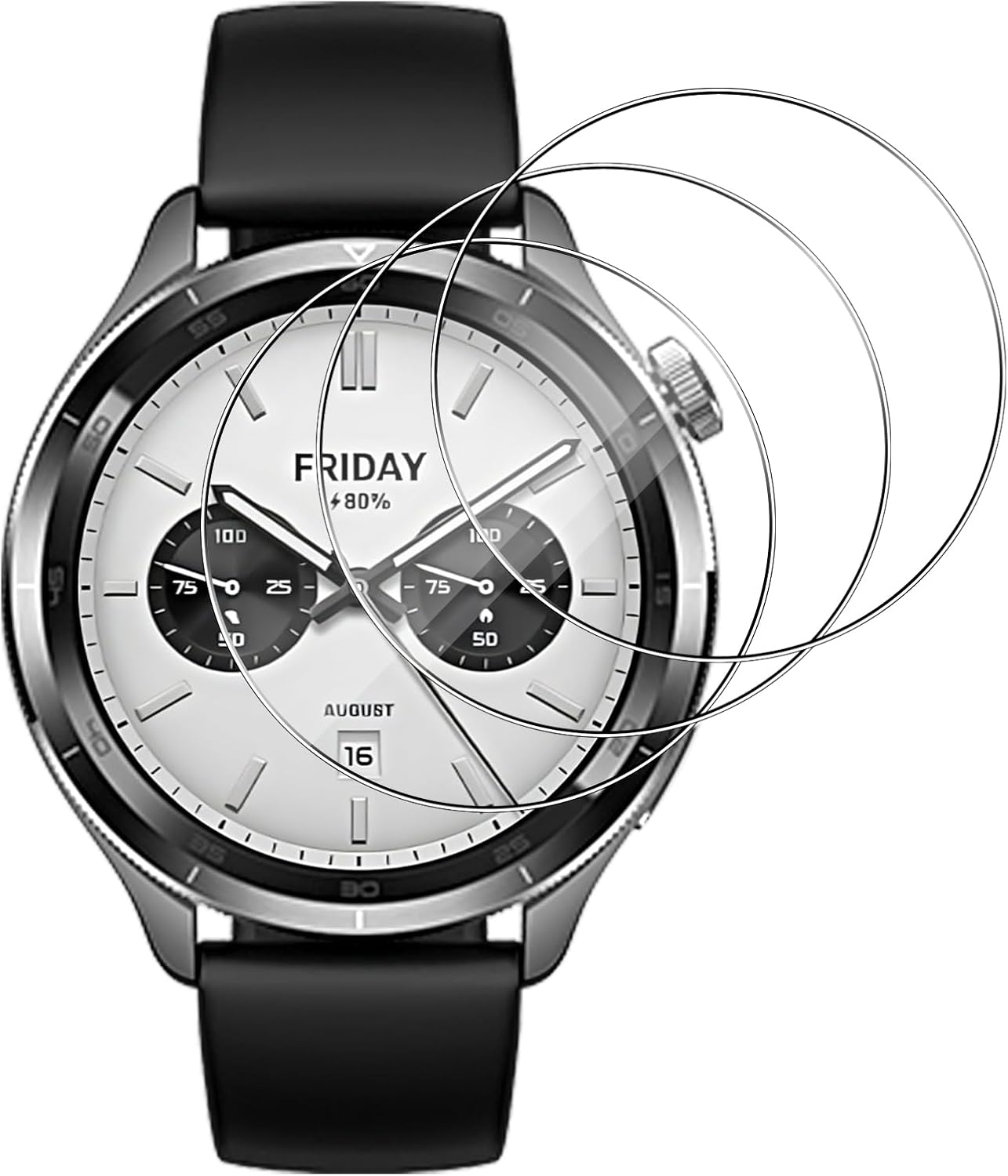 3 Buah Jam Tangan Pintar Kaca  - Xiaomi Smartwatch S4 Accessories ulasan dan harga