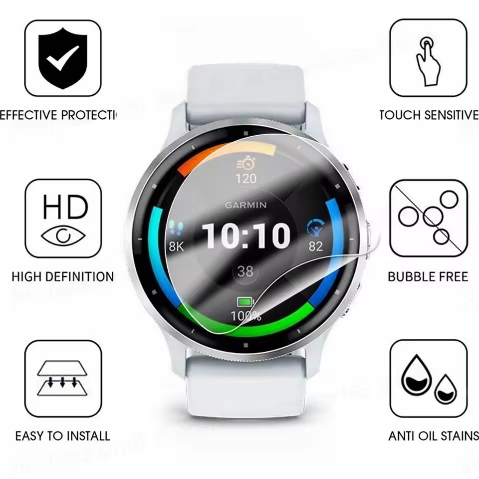 1-5 Buah Film Hidrogel Jam Tan - Watch Face Protector ulasan dan harga