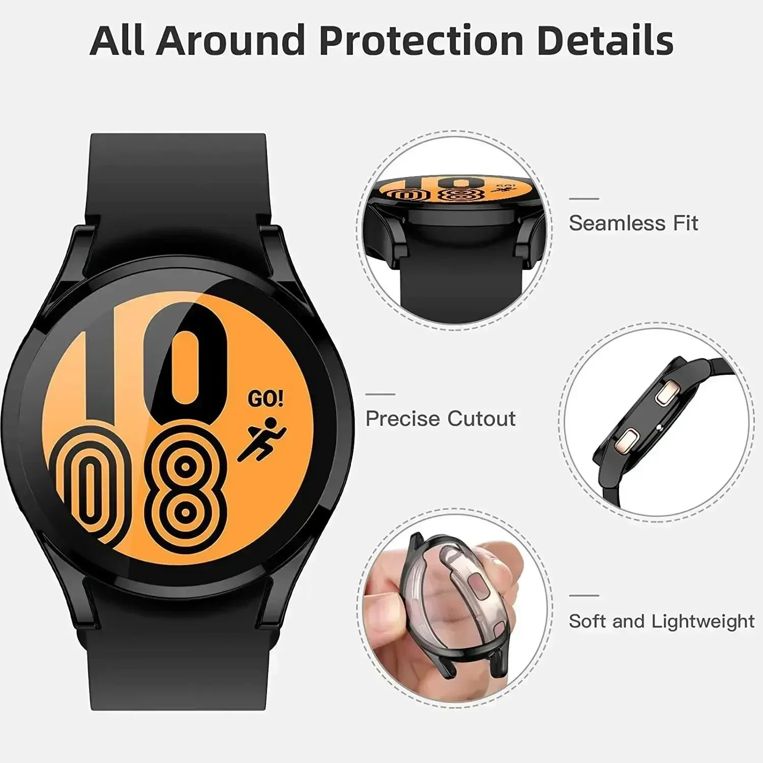 Casing Untuk jam Samsung Galax - Accessories For Galaxy Watch 5 ulasan dan harga