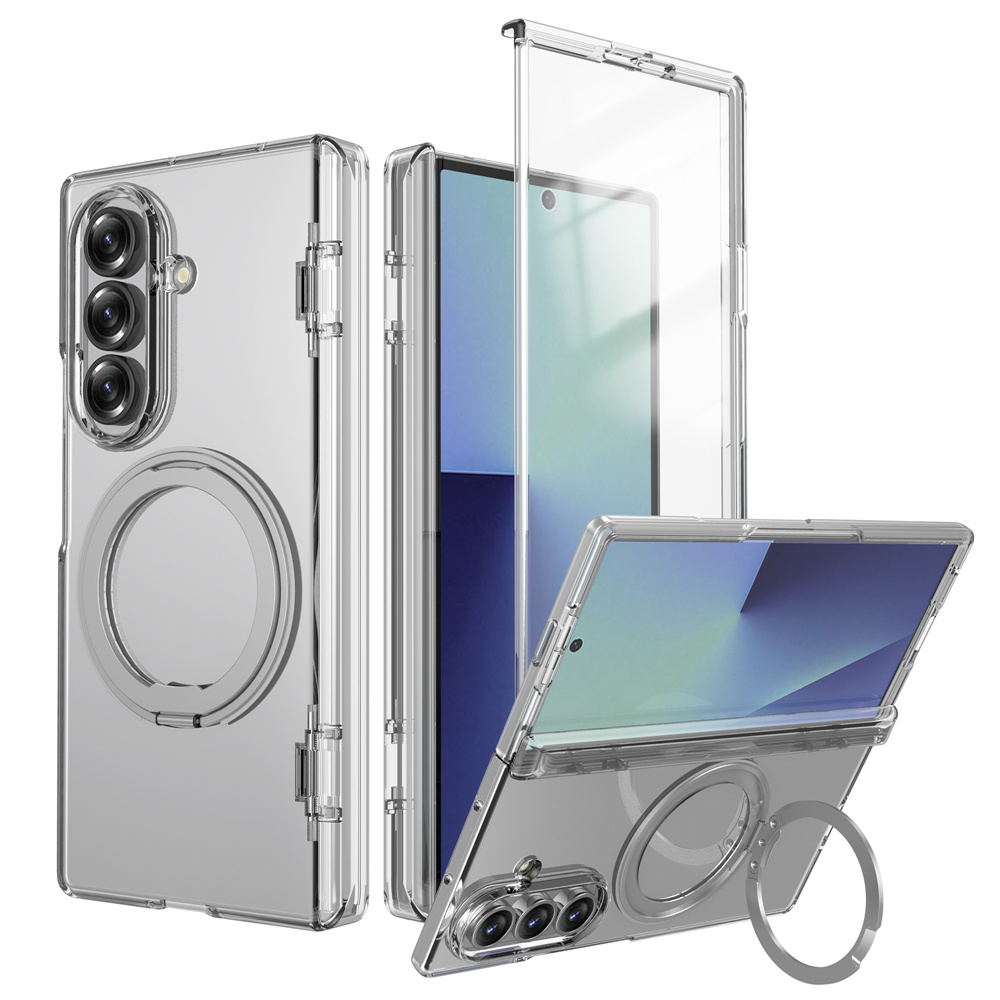 360 °   Casing Ponsel Tahan Gu - Magnetic Charging Stand ulasan dan harga