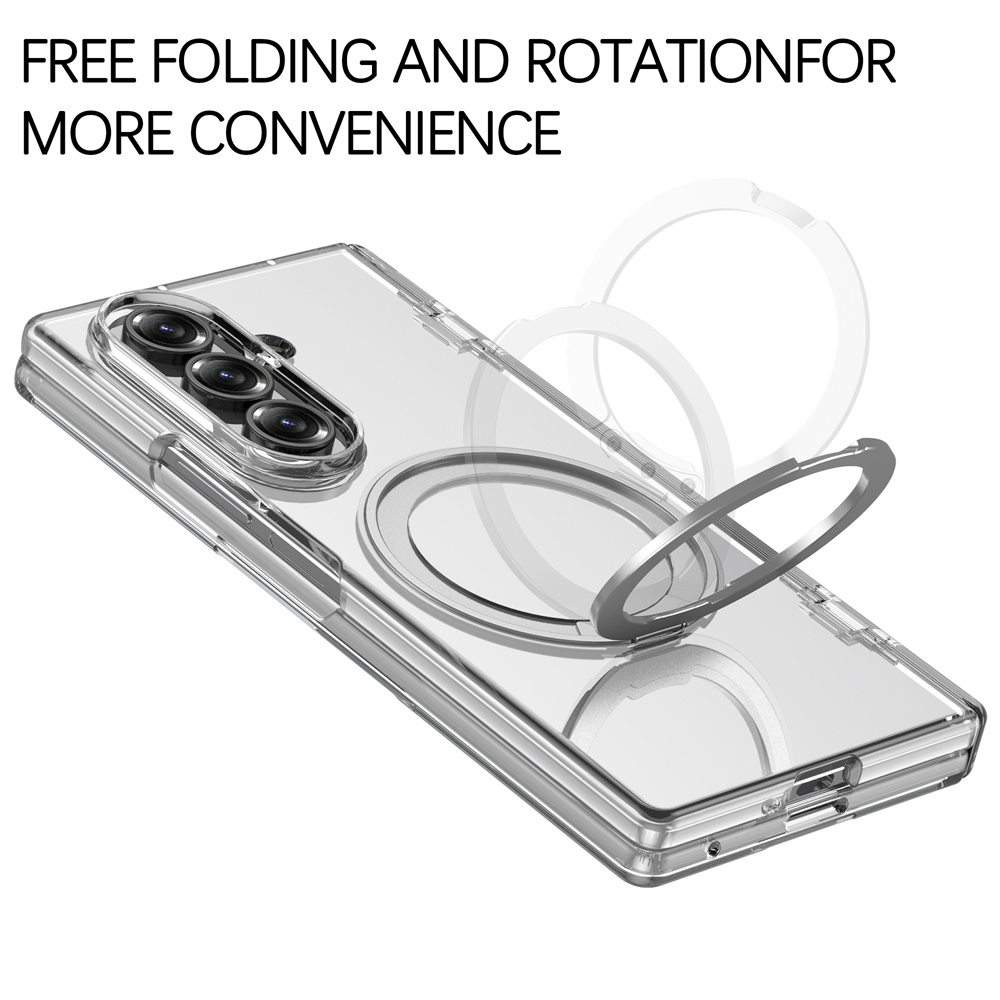 360 °   Casing Ponsel Tahan Gu - Magnetic Charging Stand ulasan dan harga