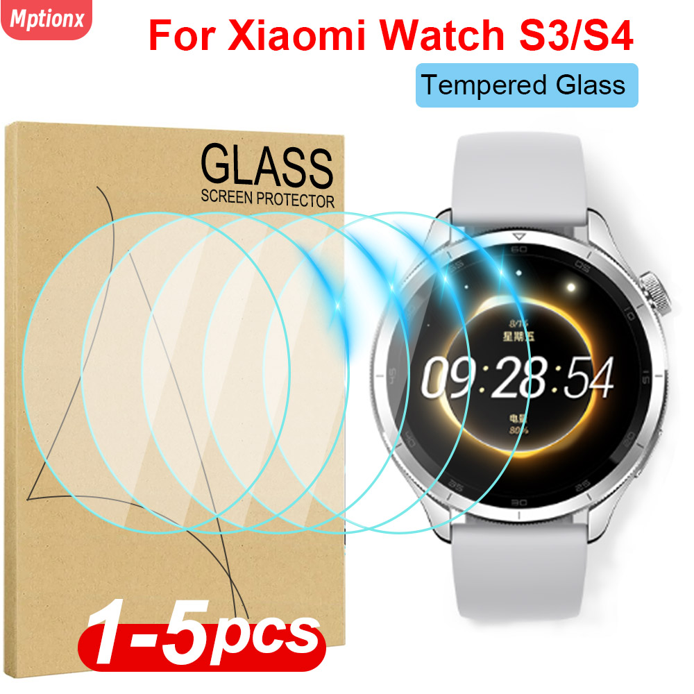Kaca Tempered untuk Xiaomi Mi  - Xiaomi Smartwatch S4 Accessories ulasan dan harga