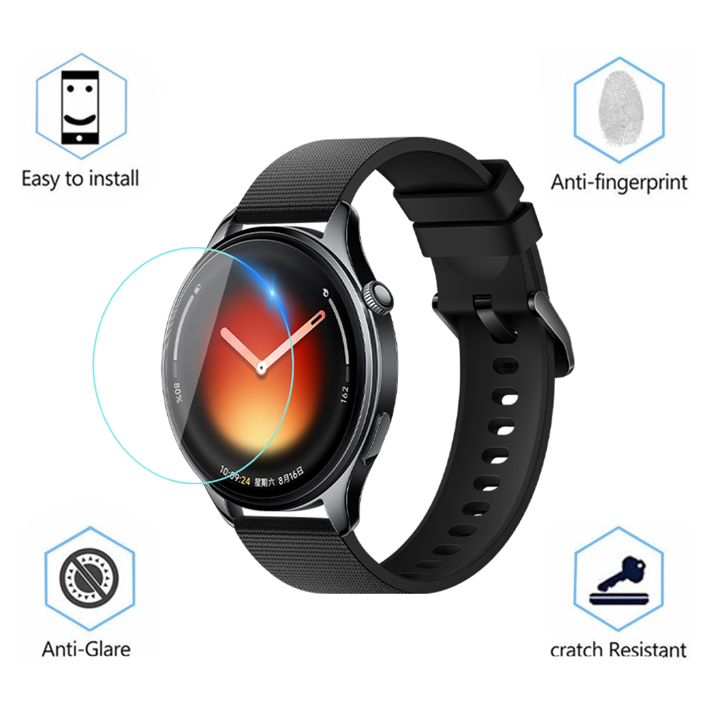 Kaca Tempered untuk Xiaomi Wat - Watch Face Protector ulasan dan harga