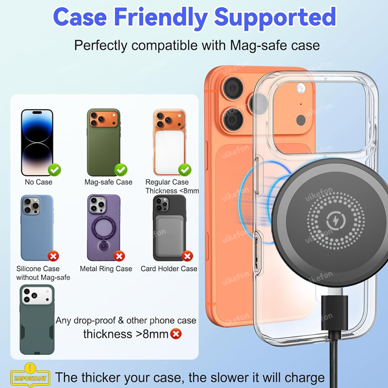 Pengisi Daya Nirkabel Magnetik - Wireless Charger Watch ulasan dan harga
