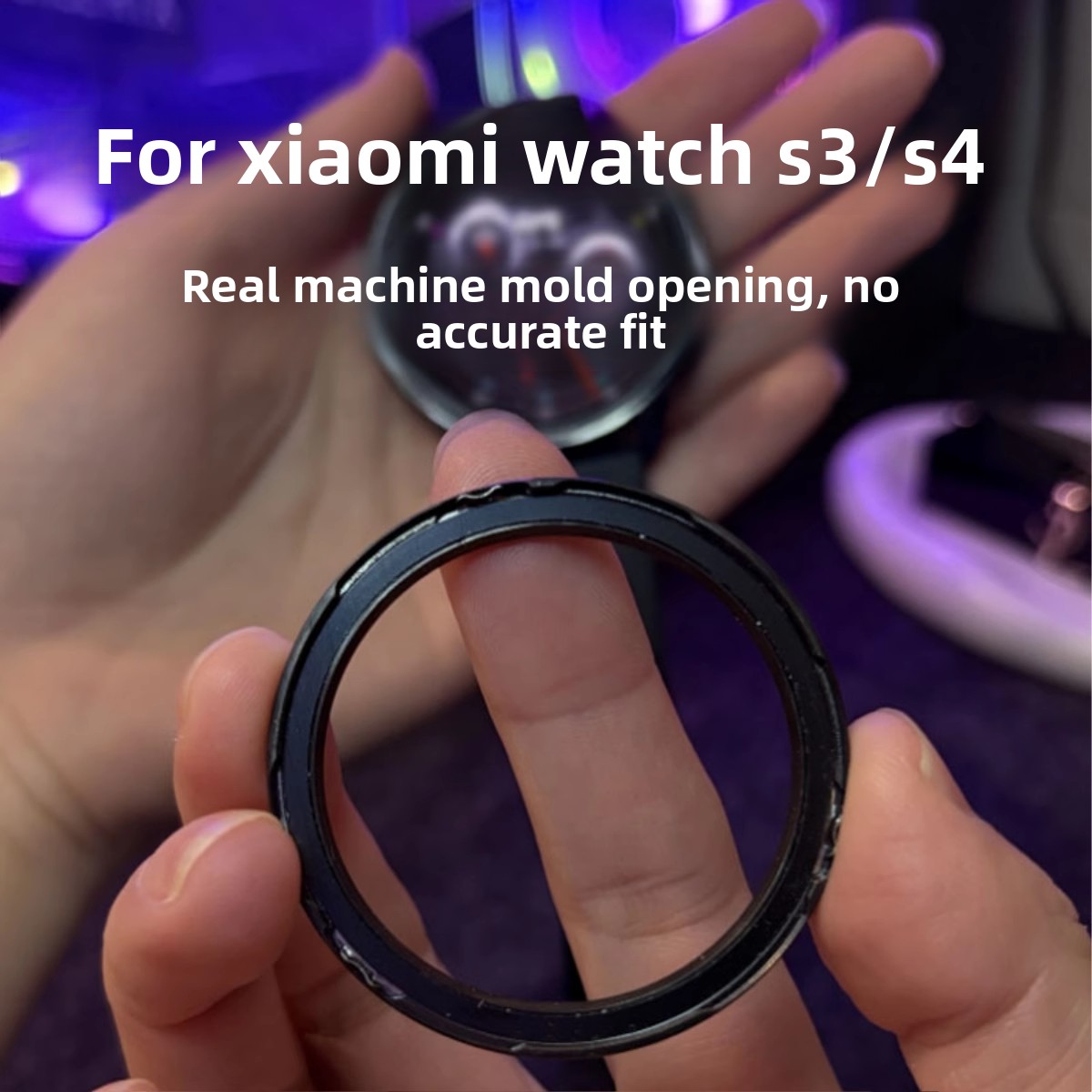 Cincin Bezel Logam Pelindung L - Xiaomi Smartwatch S3 Accessories ulasan dan harga