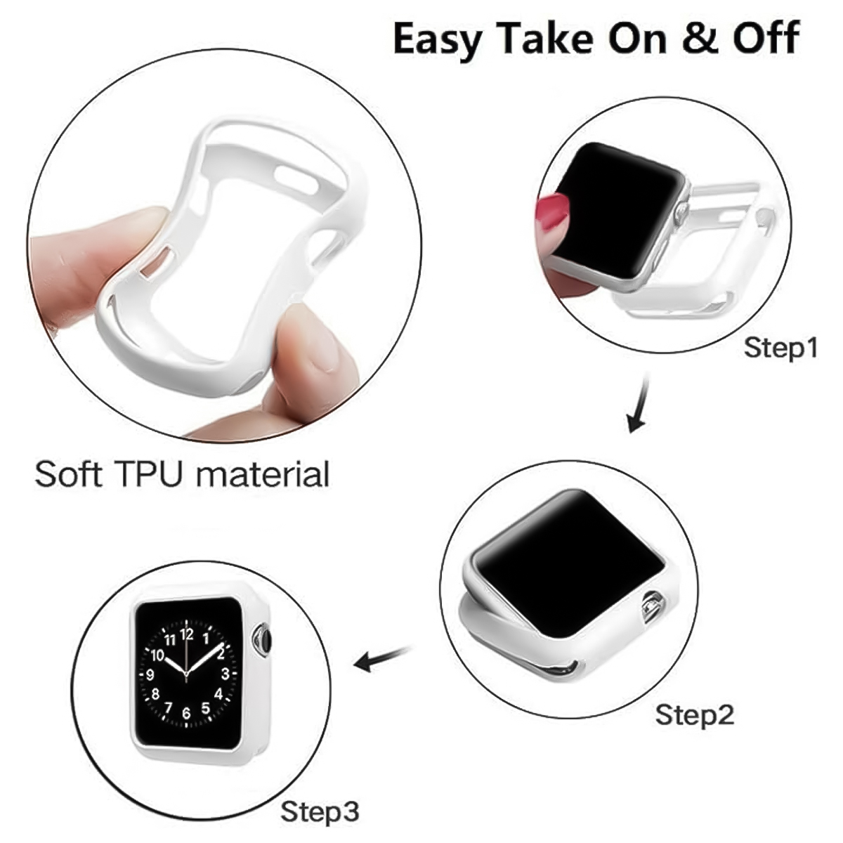 Casing silikon TPU untuk jam t - Huawei Smartwatch Accessories ulasan dan harga