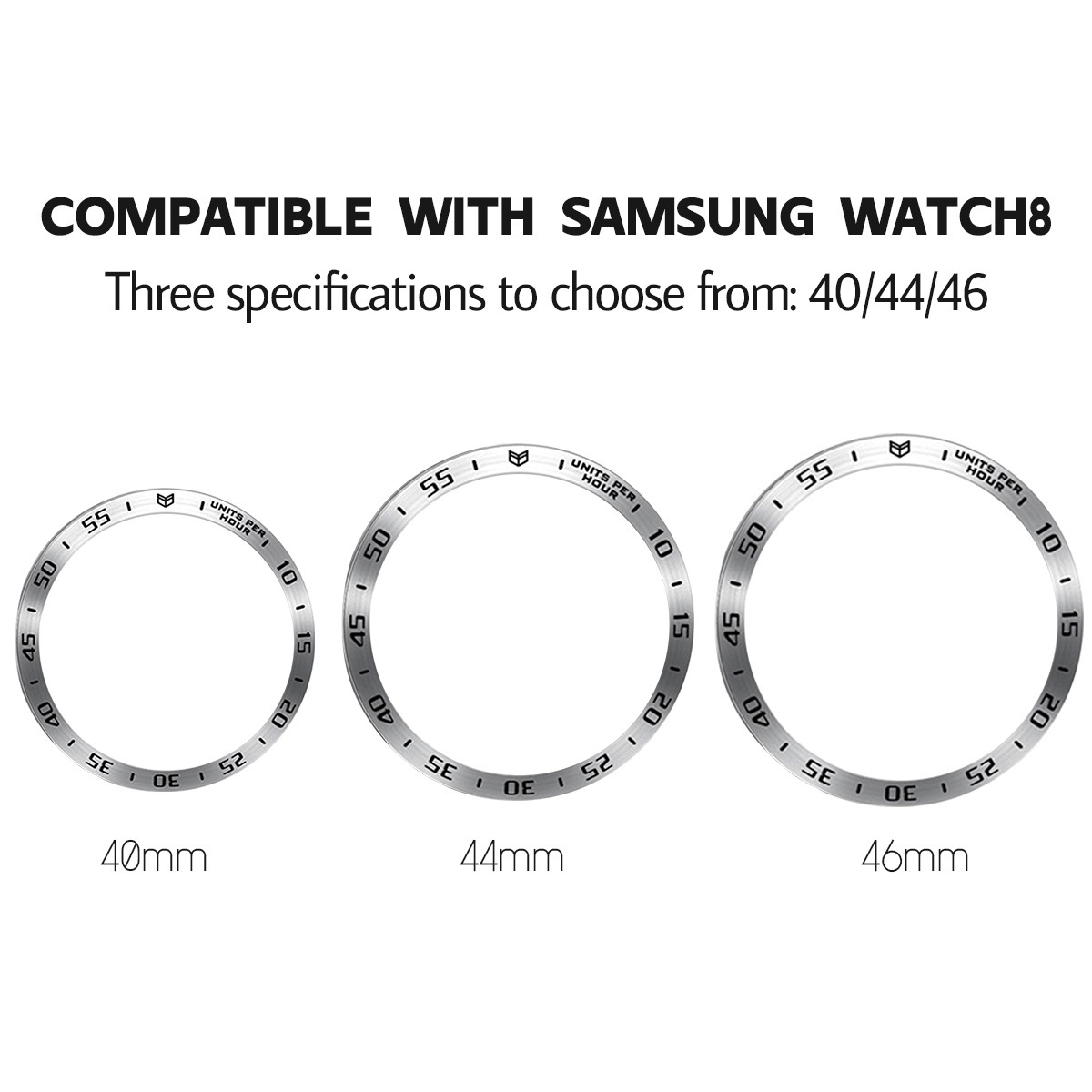 Cincin Bezel Logam untuk Jam T - Accessories For Galaxy Watch 5 ulasan dan harga