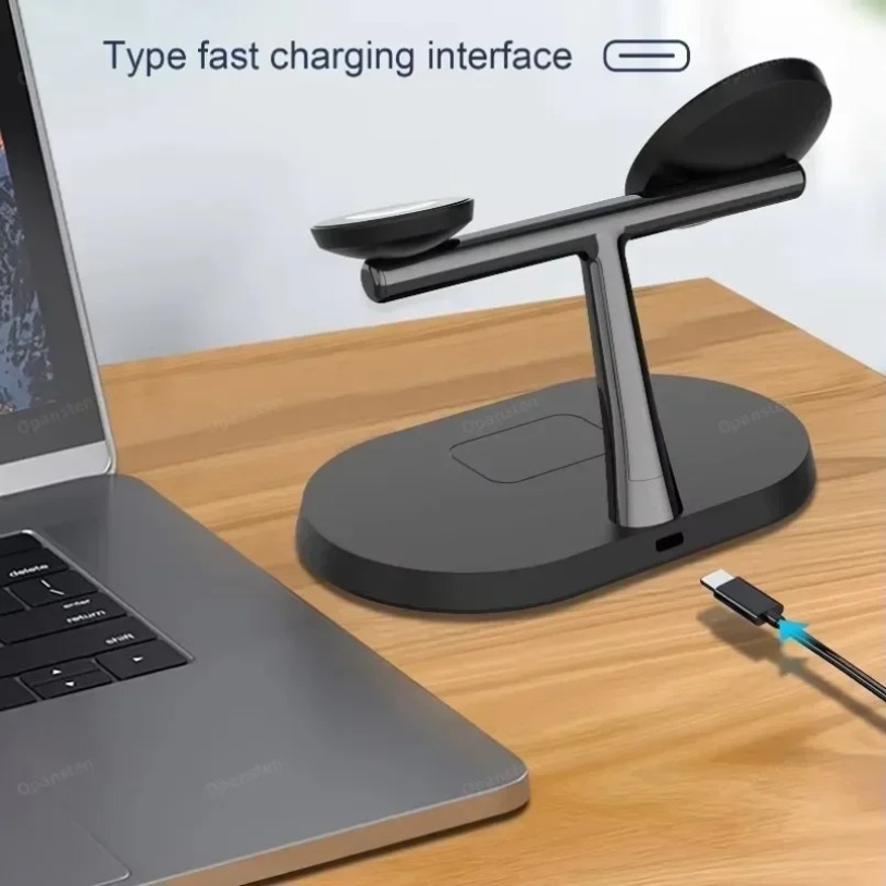 Pengisi Daya Nirkabel Magnetik - Wireless Charger Watch ulasan dan harga