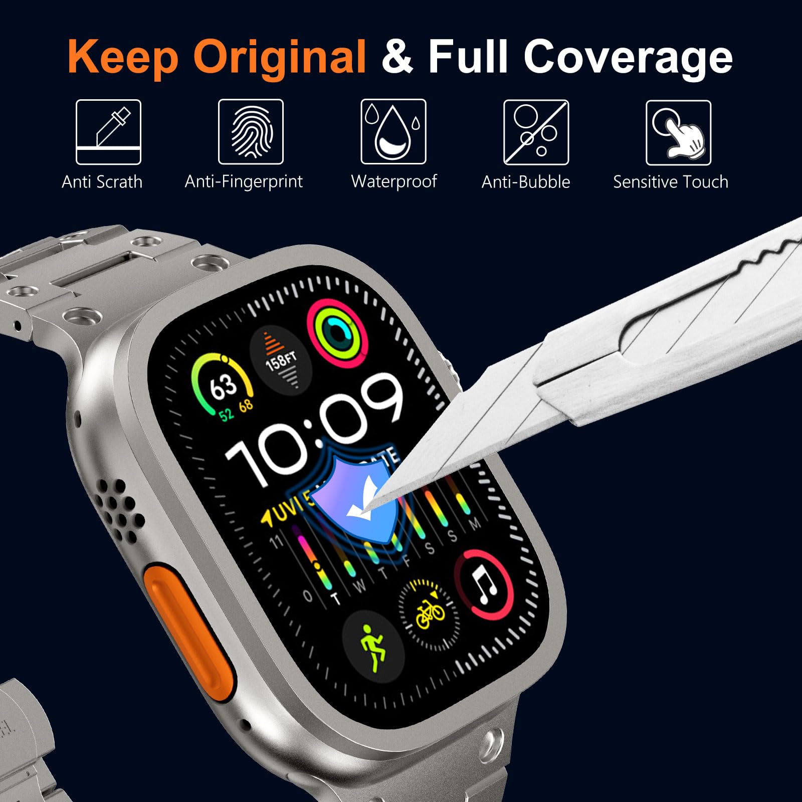 Kaca antigores untuk jam tanga - Apple Smartwatch Accessories ulasan dan harga