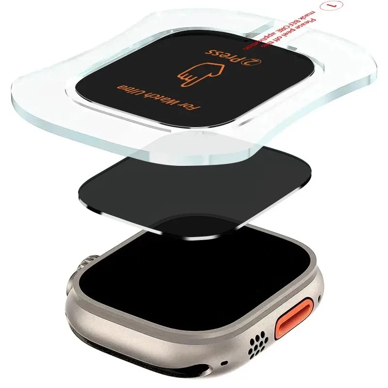 Kaca Tempered untuk Apple Watc - Watch Face Protector ulasan dan harga