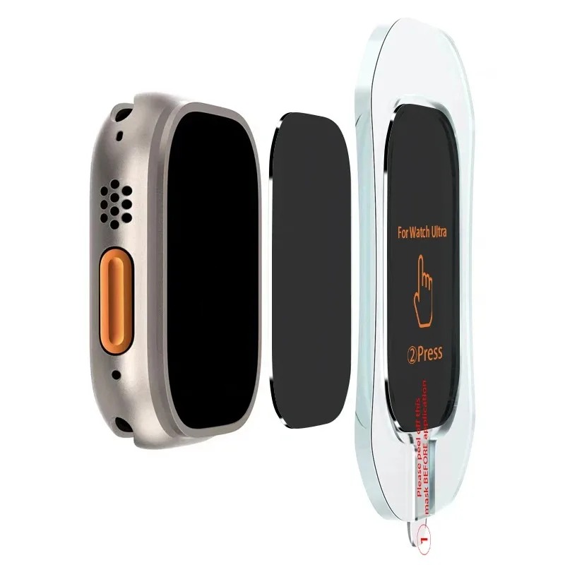 Kaca Tempered untuk Apple Watc - Watch Face Protector ulasan dan harga