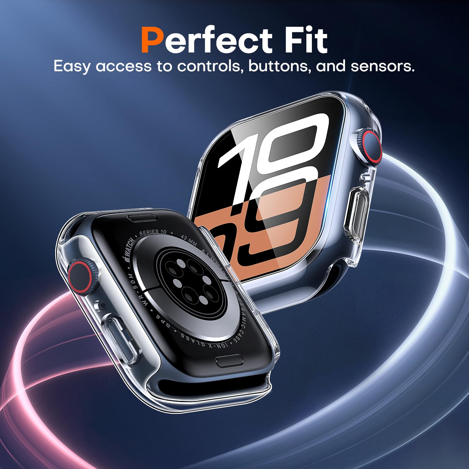 2 Buah Casing Kaca Tempered un - Apple Smartwatch Accessories ulasan dan harga