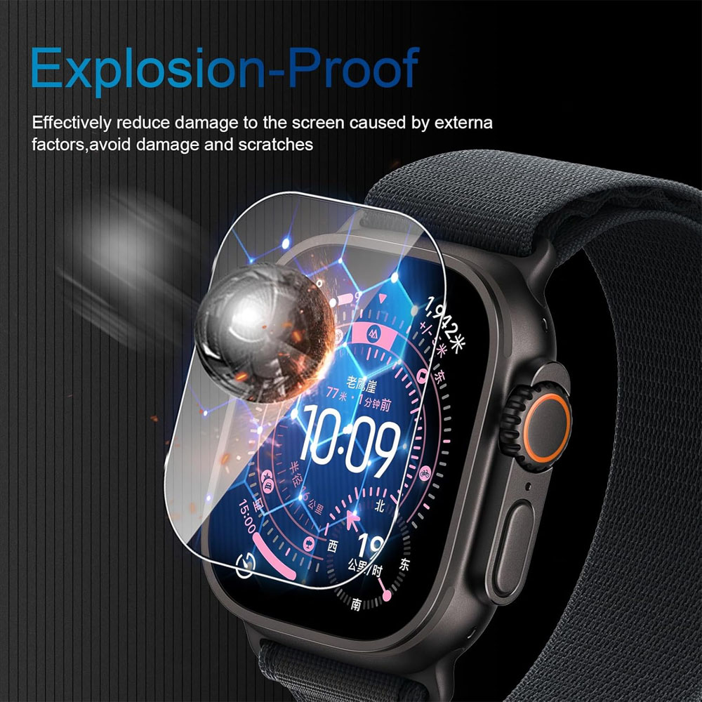Kaca Tempered untuk Apple Watc - Apple Smartwatch Accessories ulasan dan harga