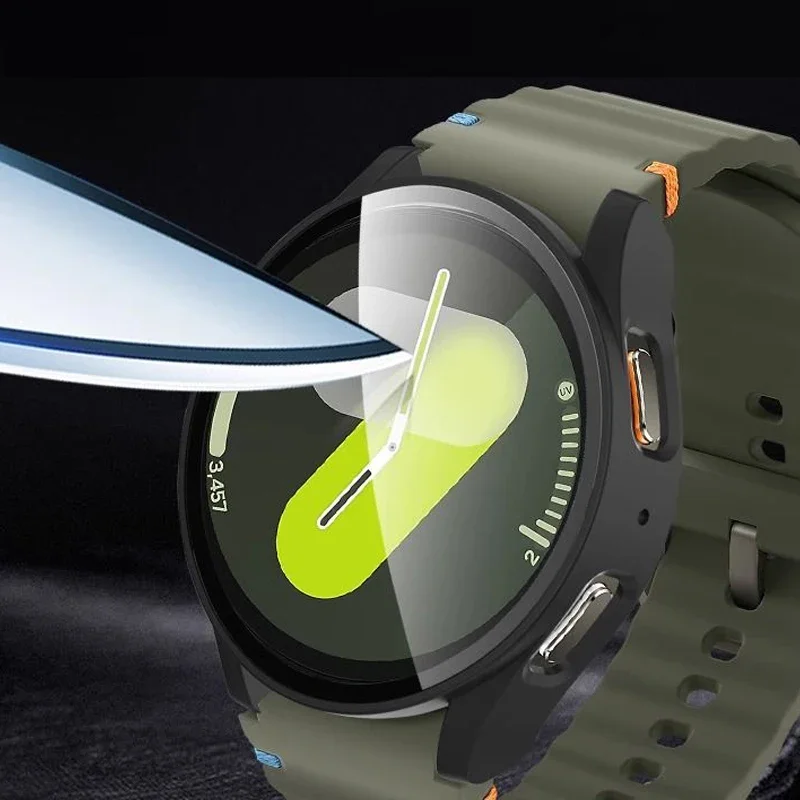 Kaca Tempered + casing untuk j - Accessories For Galaxy Watch 5 ulasan dan harga