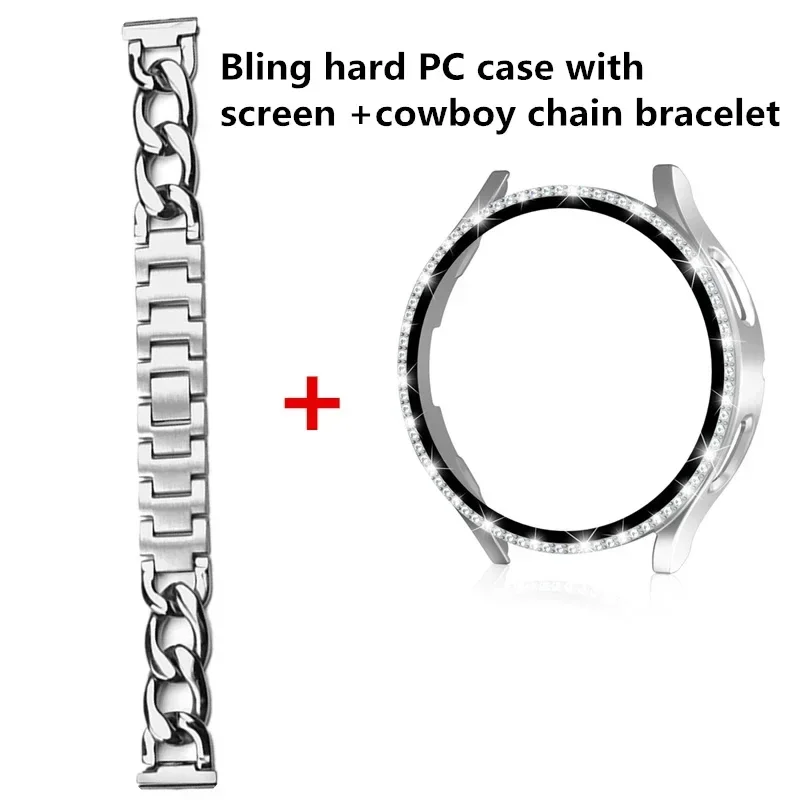 Casing Bling + Gelang untuk Ja - Accessories For Galaxy Watch 5 ulasan dan harga