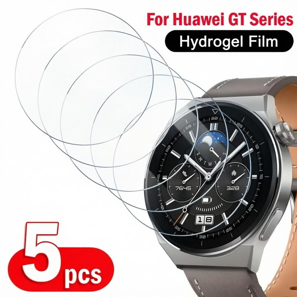 1-5 Buah Film Hidrogel untuk J - Huawei Smartwatch Accessories ulasan dan harga