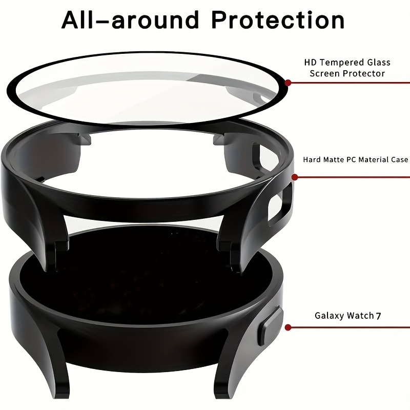 2 Buah Casing Pelindung Layar  - Accessories For Galaxy Watch 5 ulasan dan harga