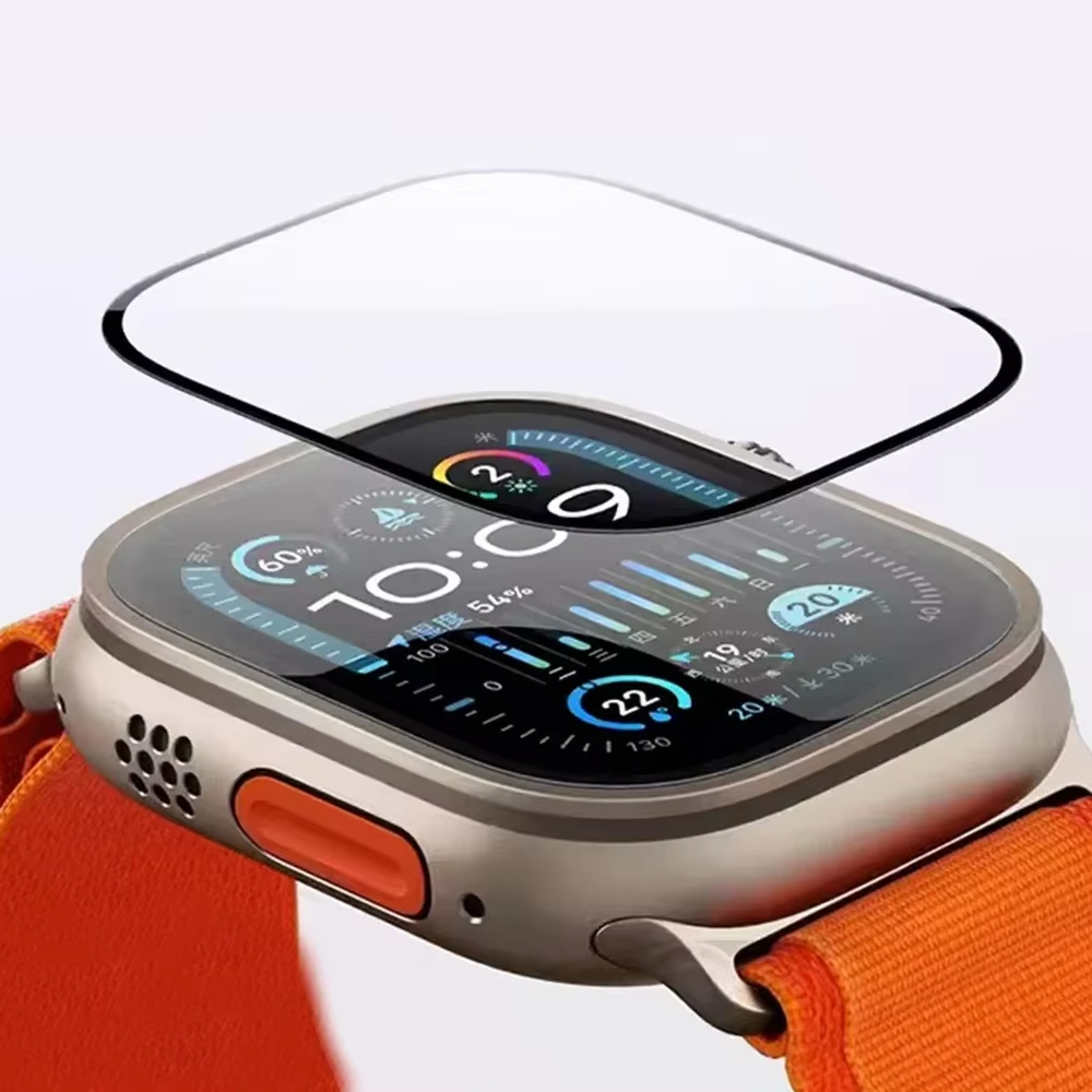 Pelindung Layar Film Tempered  - Apple Smartwatch Accessories ulasan dan harga