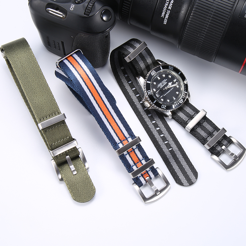 Tali Pengganti Nilon Lembut Ku - Nylon Nato Strap ulasan dan harga
