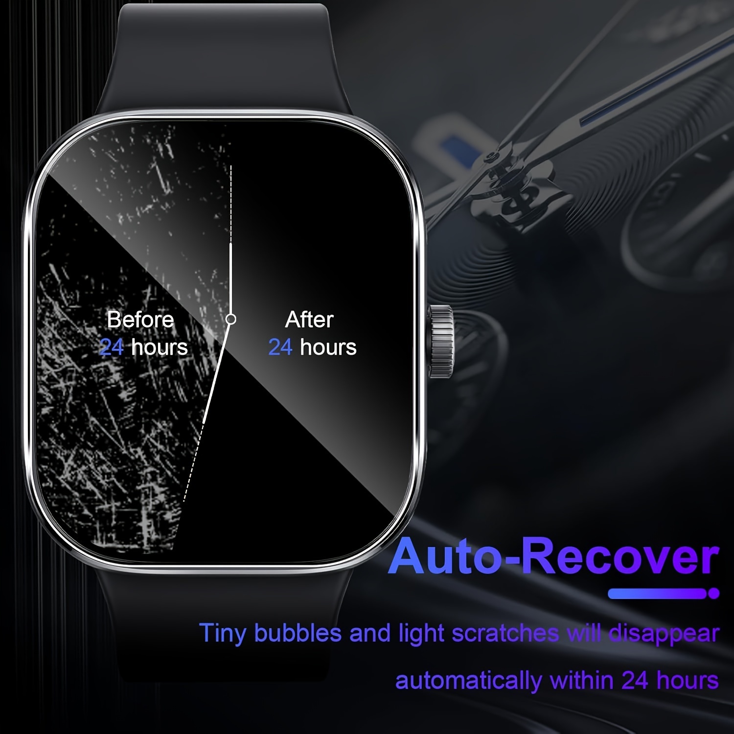 3-5 Buah Kaca Tempered Premium - Watch Face Protector ulasan dan harga