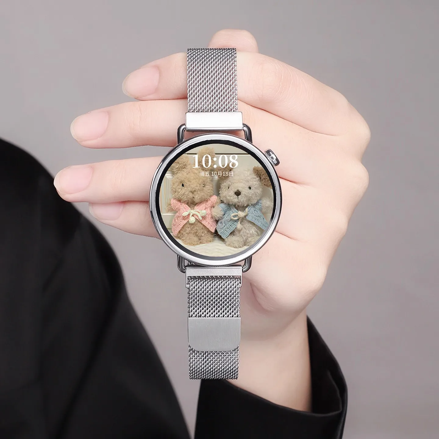 Tali Milanese Loop 18mm Untuk  - Xiaomi Smartwatch S4 Accessories ulasan dan harga