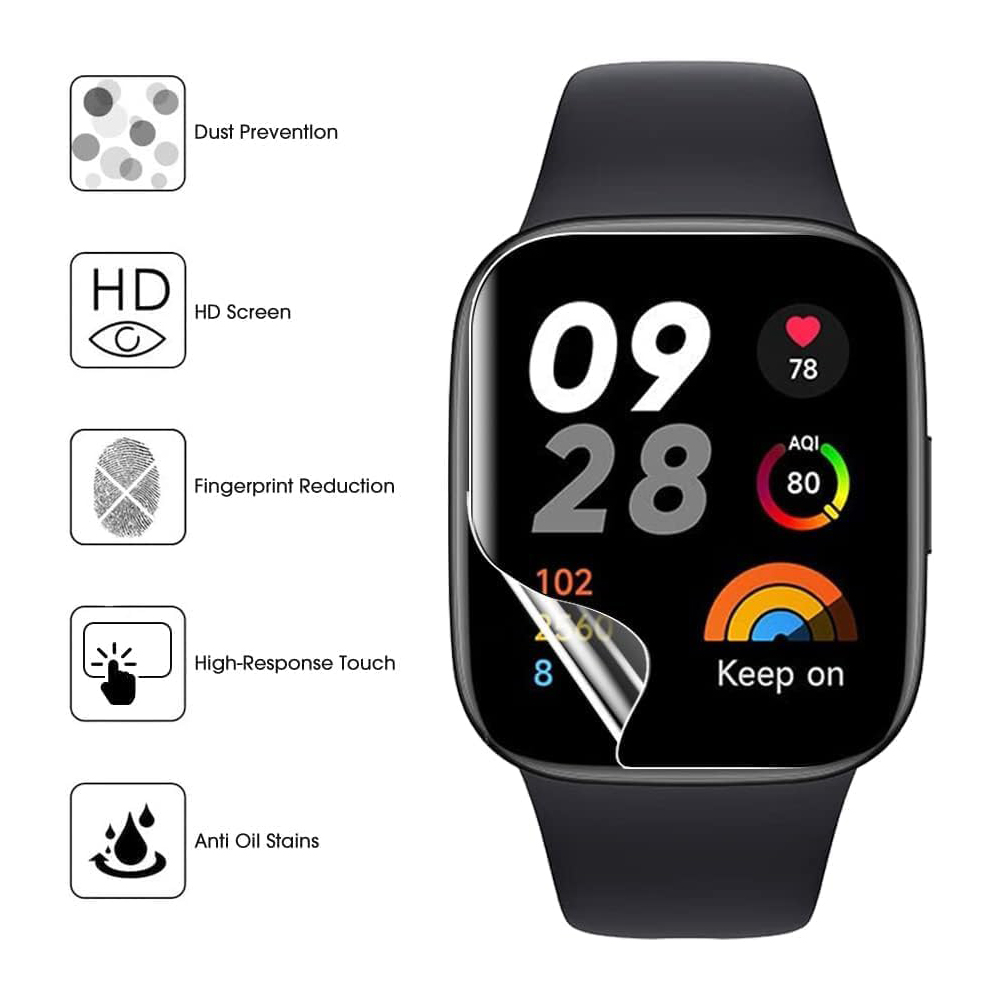 3/6 buah hidrogel Film pelindu - Watch Face Protector ulasan dan harga