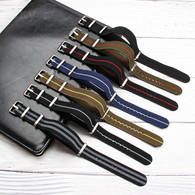 Tali jam tangan tentara Peranc - Nylon Nato Strap ulasan dan harga