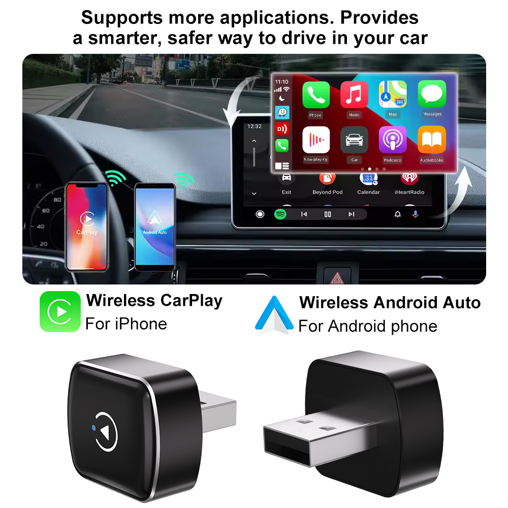 Car Play 2in1 Wireless CarPlay - Smartwatch Universal ulasan dan harga