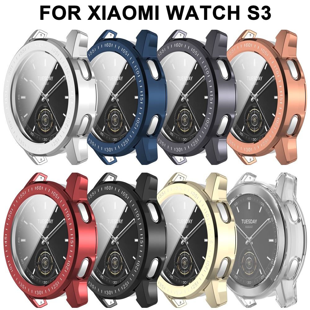 Baru Penutup Penuh TPU Case Bu - Xiaomi Smartwatch S3 Accessories ulasan dan harga