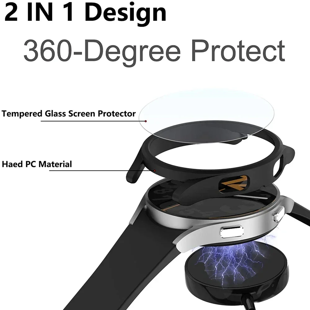 Casing pelindung layar Samsung - Accessories For Galaxy Watch 5 ulasan dan harga