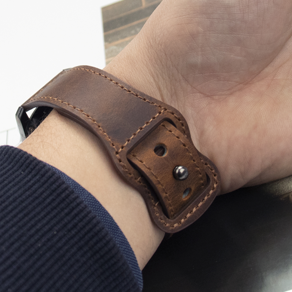 Tali Gelang Jam Tangan Kulit A - Smartwatch Accessories Shop ulasan dan harga