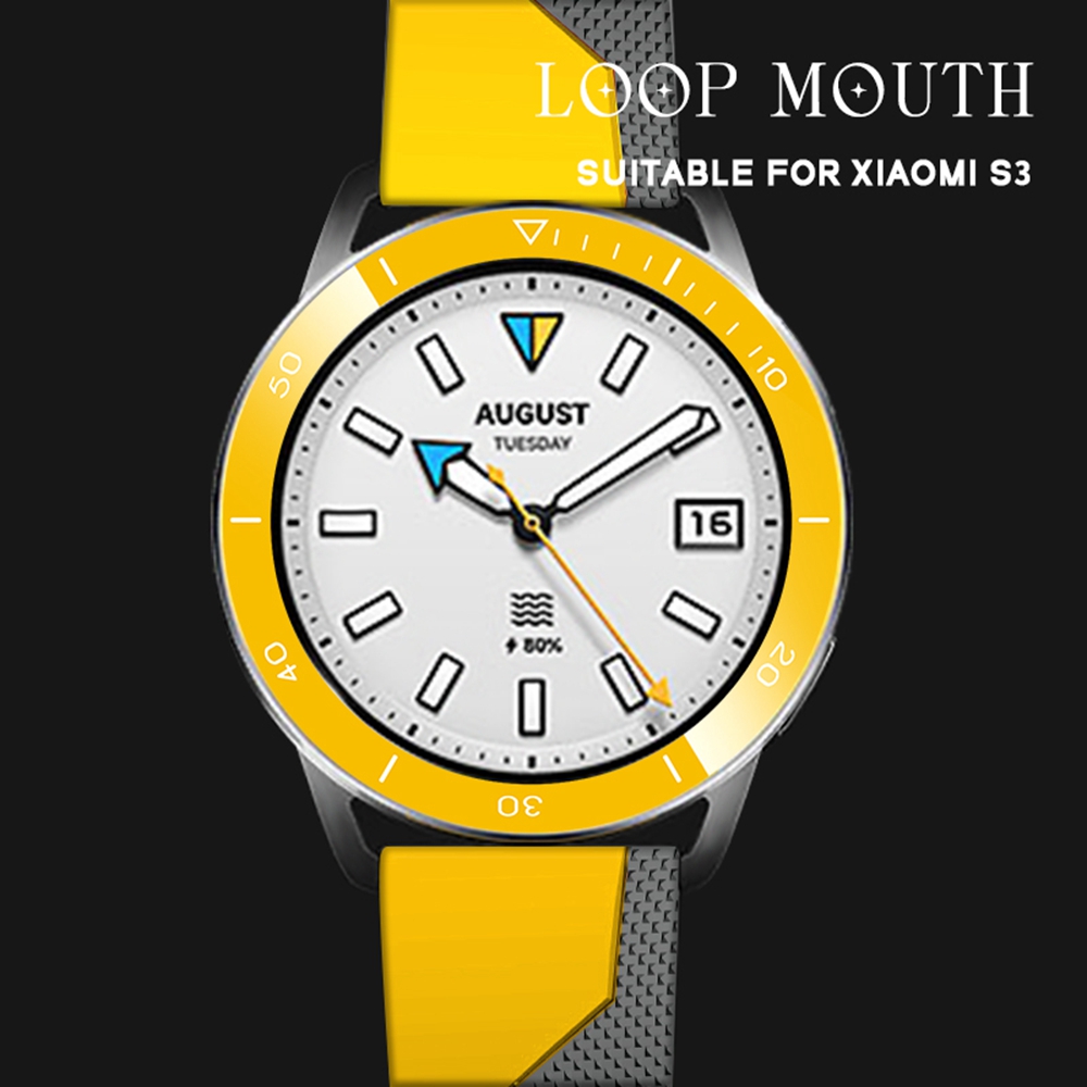 Bezel Jam Tangan Logam Xiaomi  - Xiaomi Smartwatch S3 Accessories ulasan dan harga