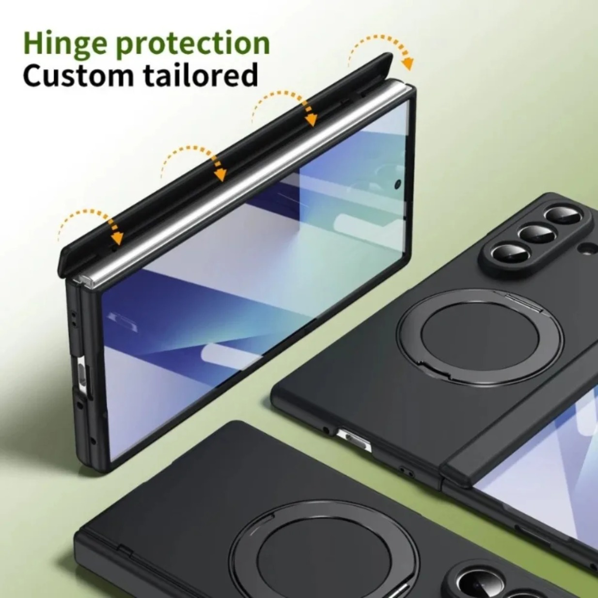 360 °   Casing Ponsel dengan P - Magnetic Charging Stand ulasan dan harga