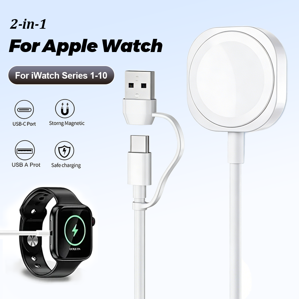 Kabel Pengisi Daya Cepat USB A - Wireless Charger Watch ulasan dan harga